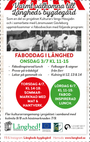 Fäboddag Langhed 3 juni 2024